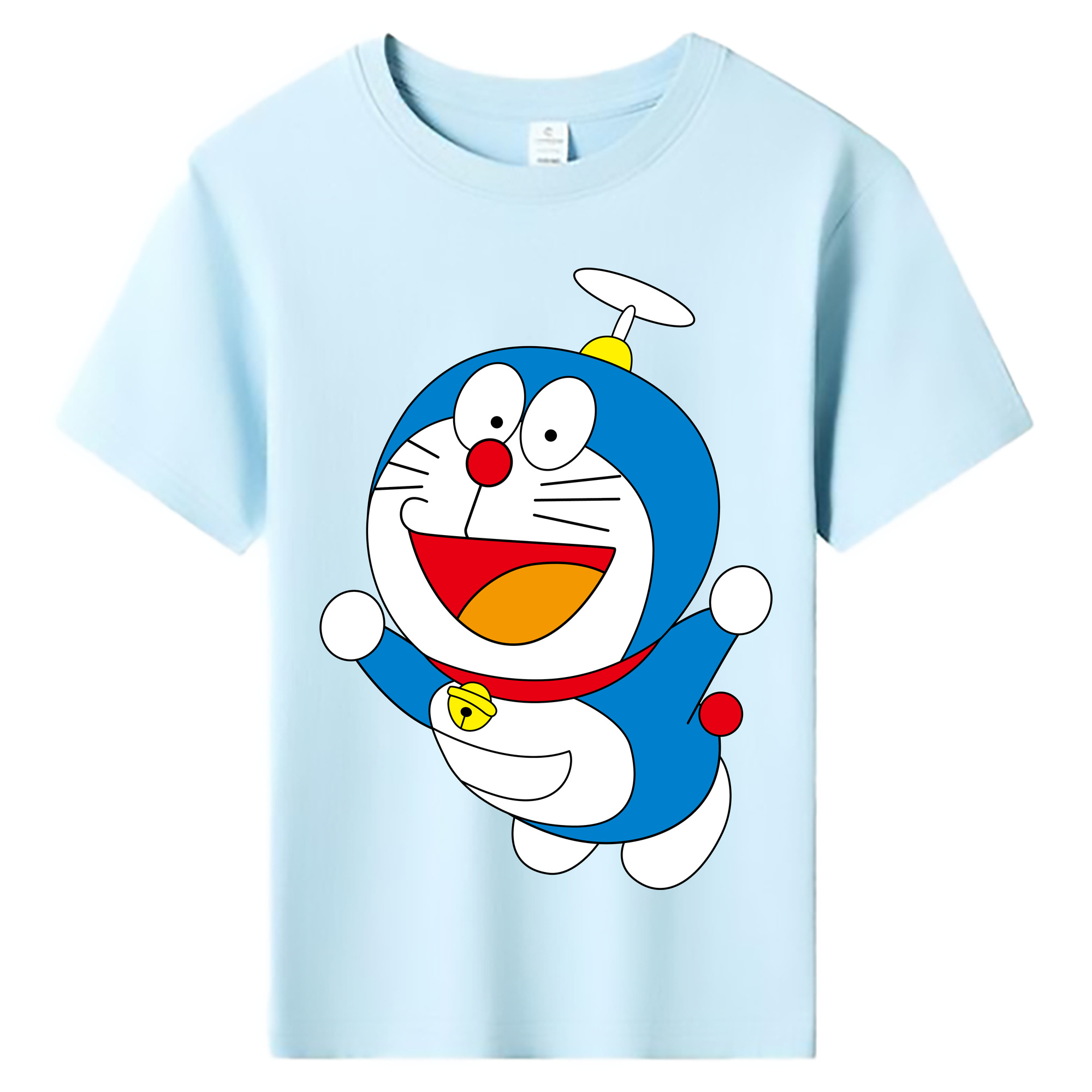 （画像用） ドラえもん Doraemon 綿100％キッズTシャツ（フロントプリント）